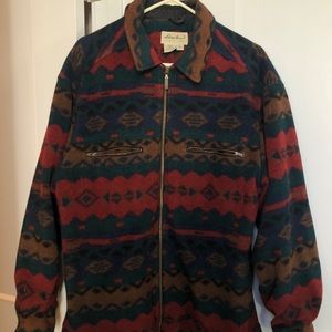 vintage eddie bauer zip up!